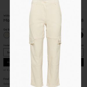 Aritzia Wilfred Free Maeve Pants size 0